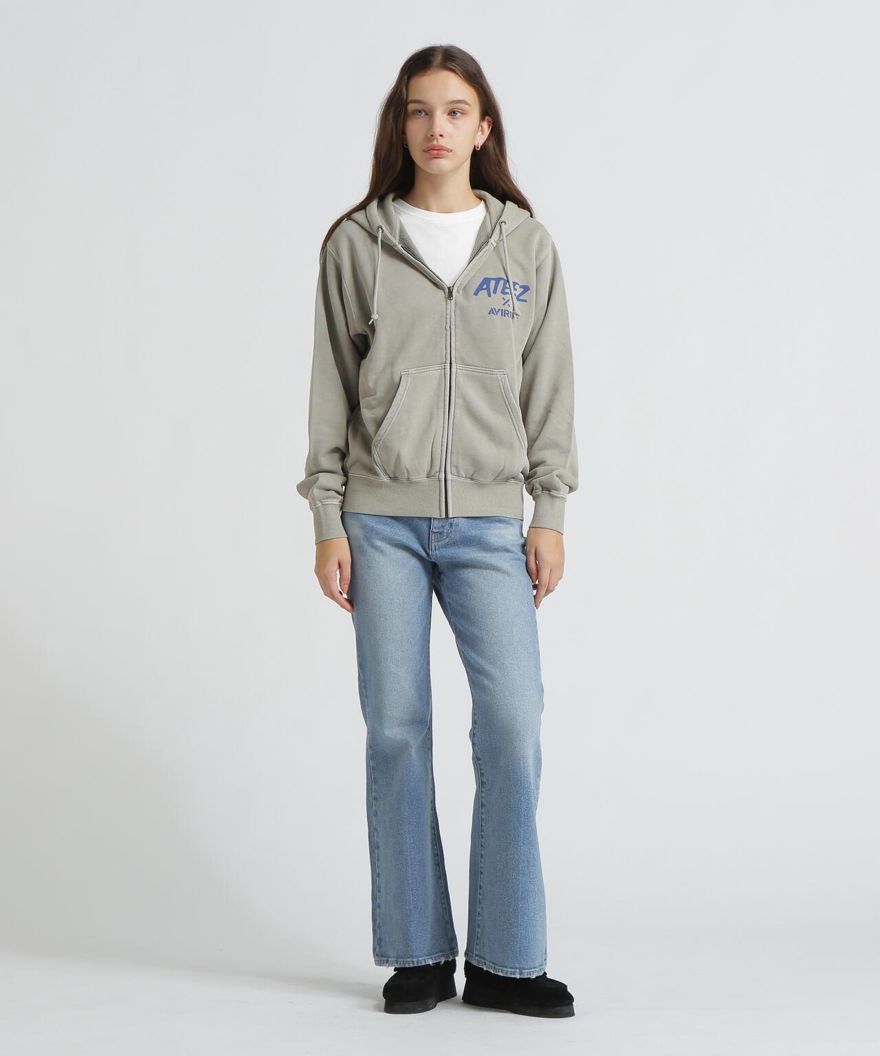 DENIM FLARE PANTS 牛仔喇叭褲