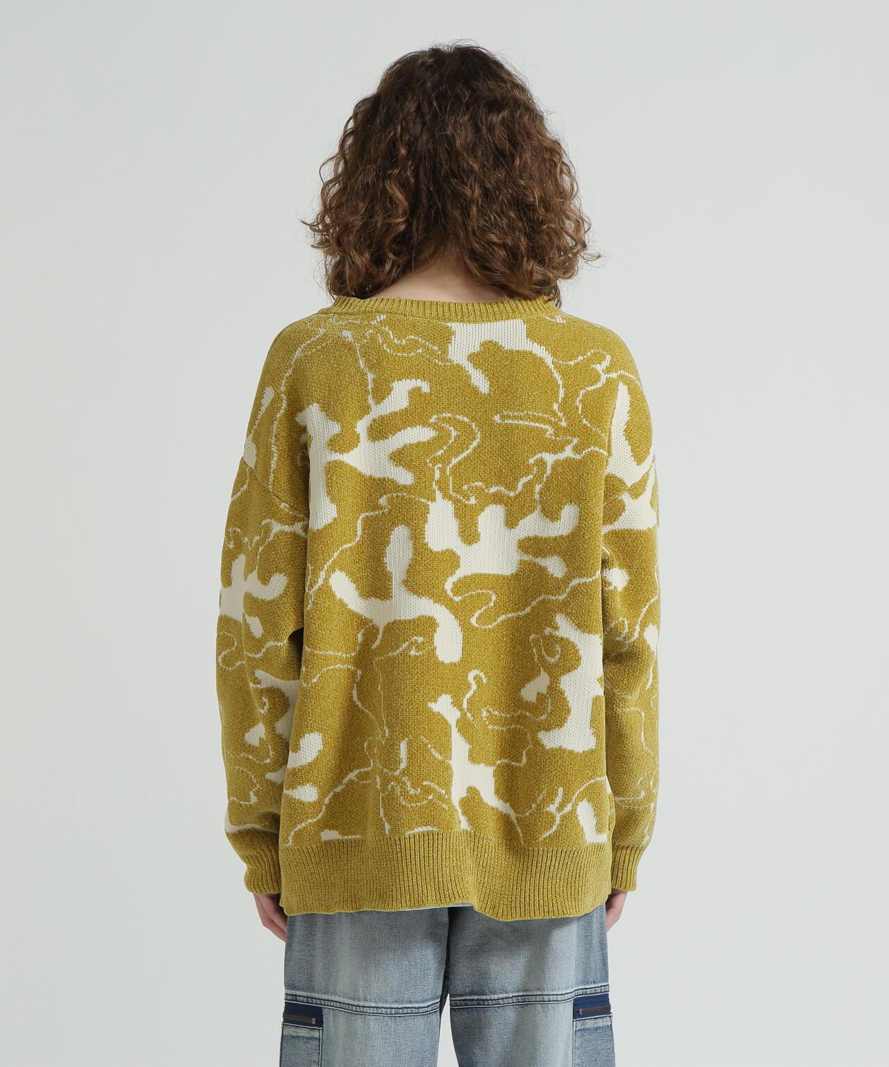 BOUCLE CAMO KNIT 針織開衫（門店限定）