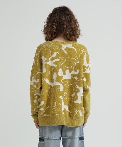 BOUCLE CAMO KNIT 針織開衫（門店限定）