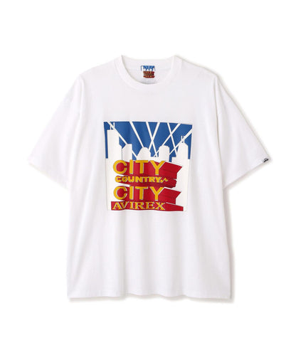 《AVIREX × CITY COUNTRY CITY》SIGNATURE T-SHIRT T恤