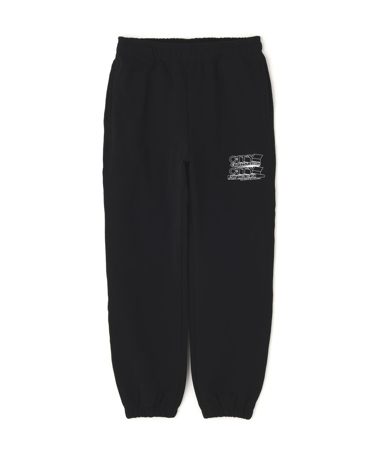 《AVIREX × CITY COUNTRY CITY》 SIGNATURE SWEAT PANTS 運動褲