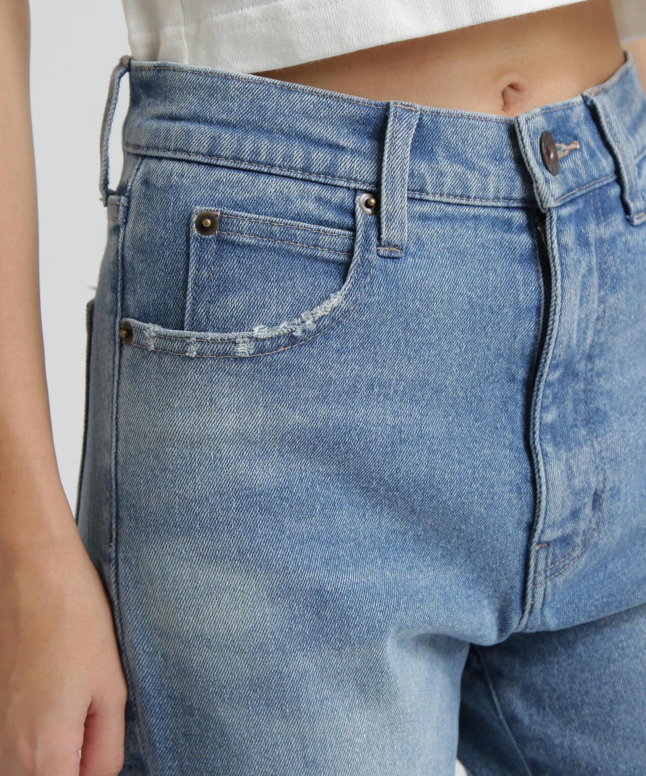 DENIM FLARE PANTS 牛仔喇叭褲