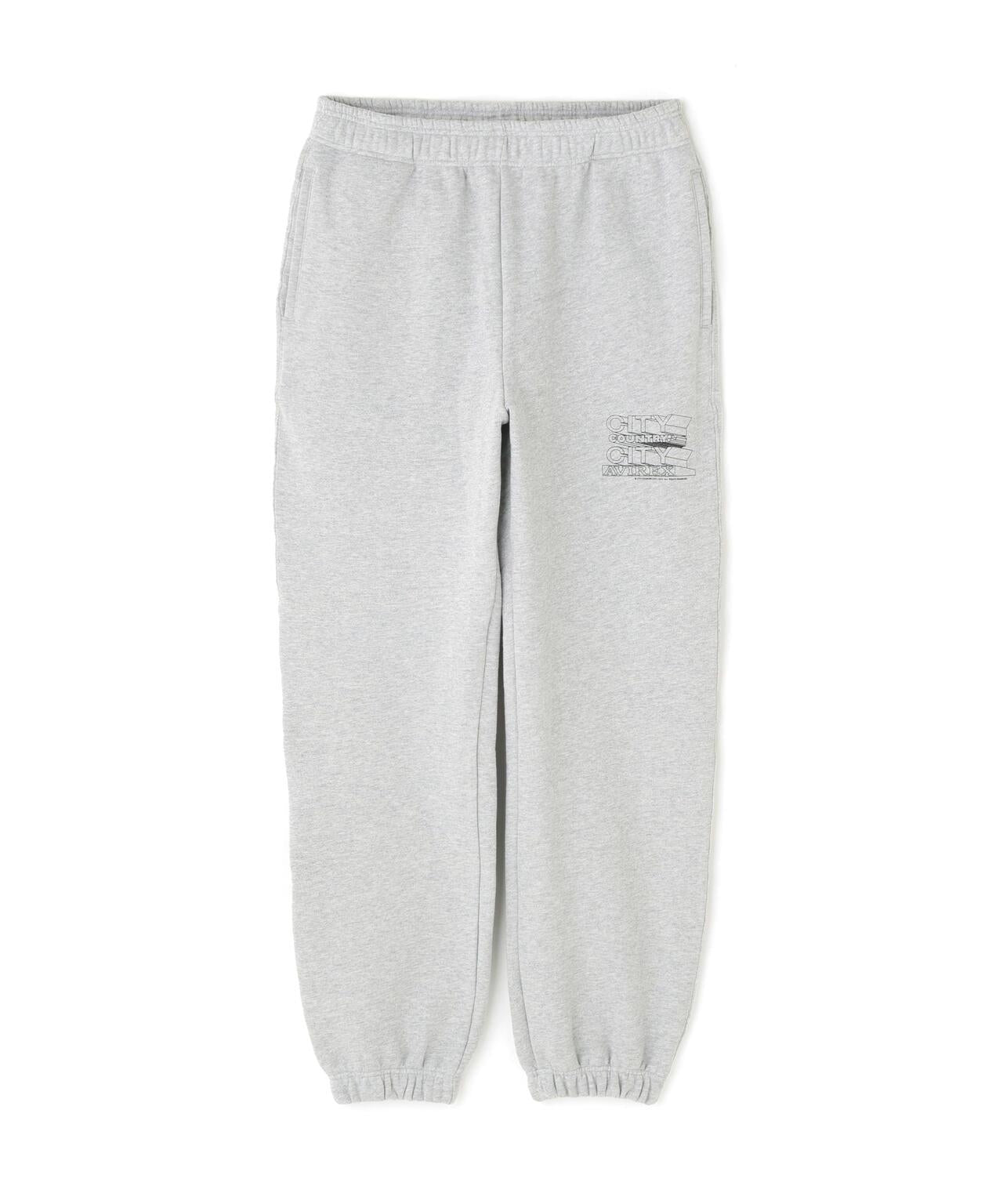 《AVIREX × CITY COUNTRY CITY》 SIGNATURE SWEAT PANTS 運動褲