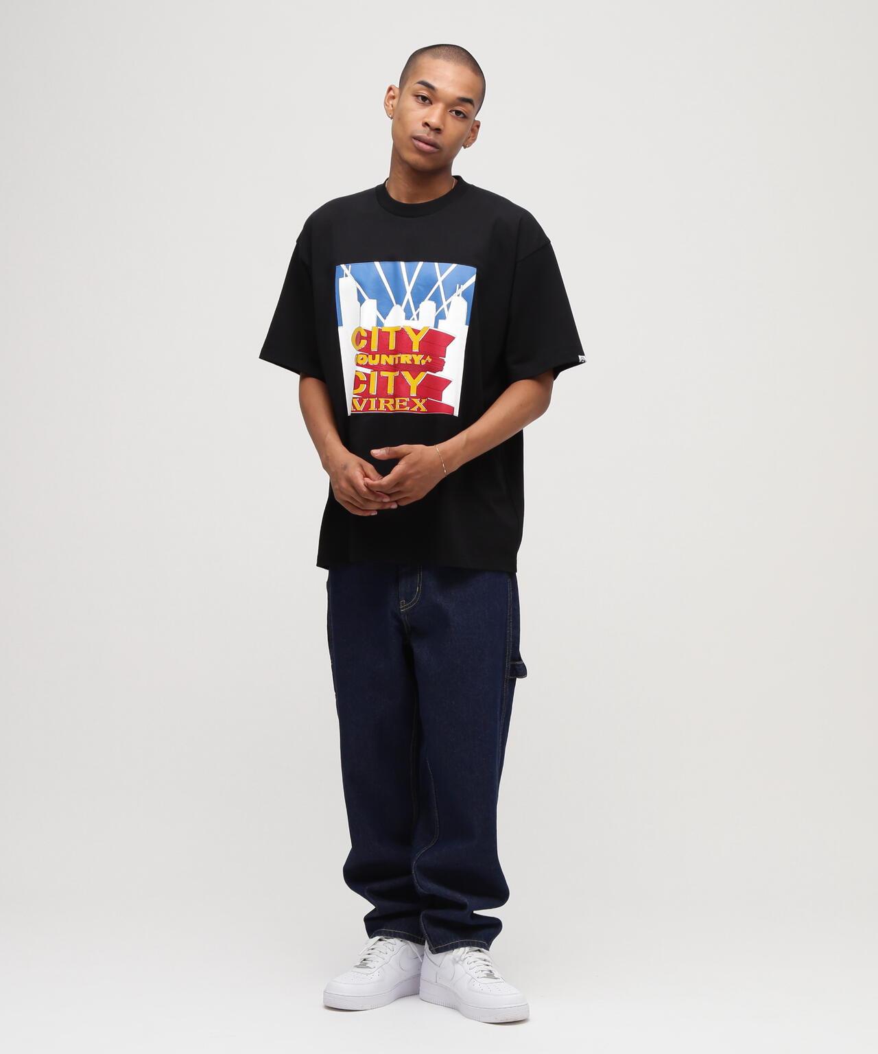 《AVIREX × CITY COUNTRY CITY》SIGNATURE T-SHIRT T恤