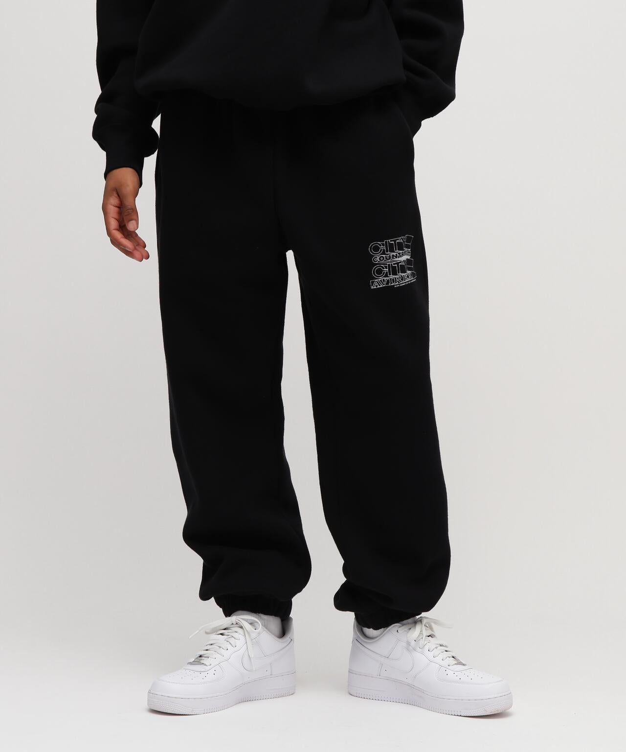 《AVIREX × CITY COUNTRY CITY》 SIGNATURE SWEAT PANTS 運動褲