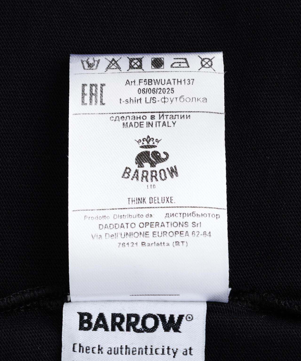 Barrow/バロー JAPAN LIMITED 長袖T恤