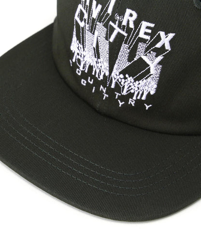 《AVIREX × CITY COUNTRY CITY》 EMB刺繡 6片結構 棒球帽