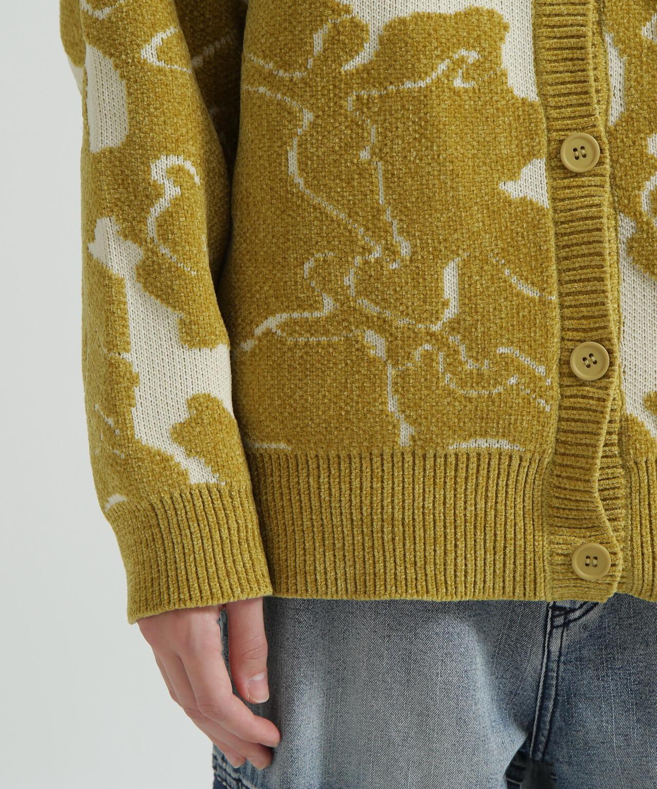 BOUCLE CAMO KNIT 針織開衫（門店限定）