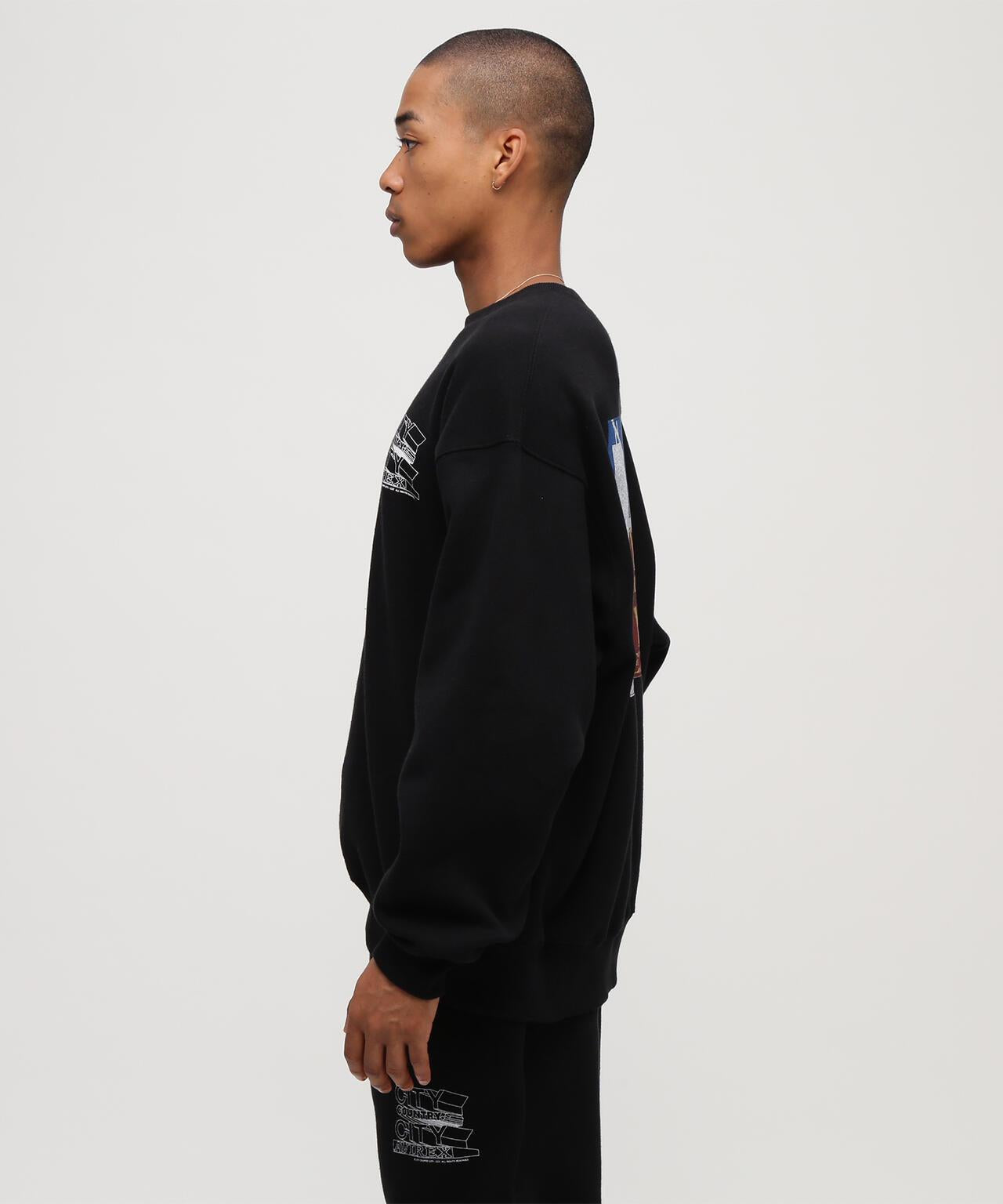 AVIREX × CITY COUNTRY CITY SIGNATURE CREW SWEAT 圓領衛衣