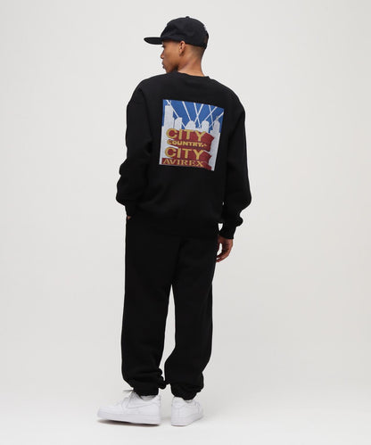 《AVIREX × CITY COUNTRY CITY》 SIGNATURE SWEAT PANTS 運動褲