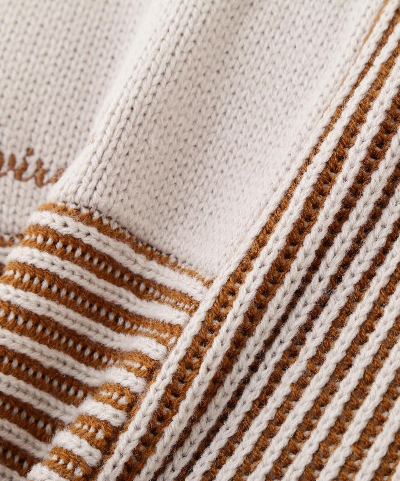 混色拼接 MELANGE SWITCHING KINT PULLOVER 針織套頭衫