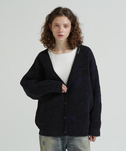 BOUCLE CAMO KNIT 針織開衫（門店限定）