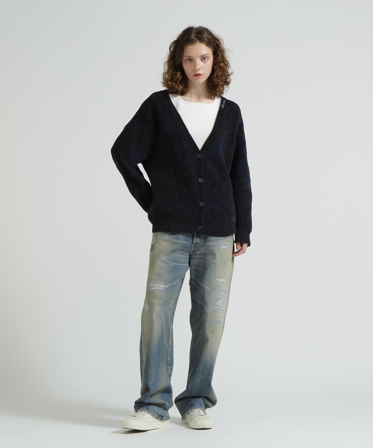 BOUCLE CAMO KNIT 針織開衫（門店限定）