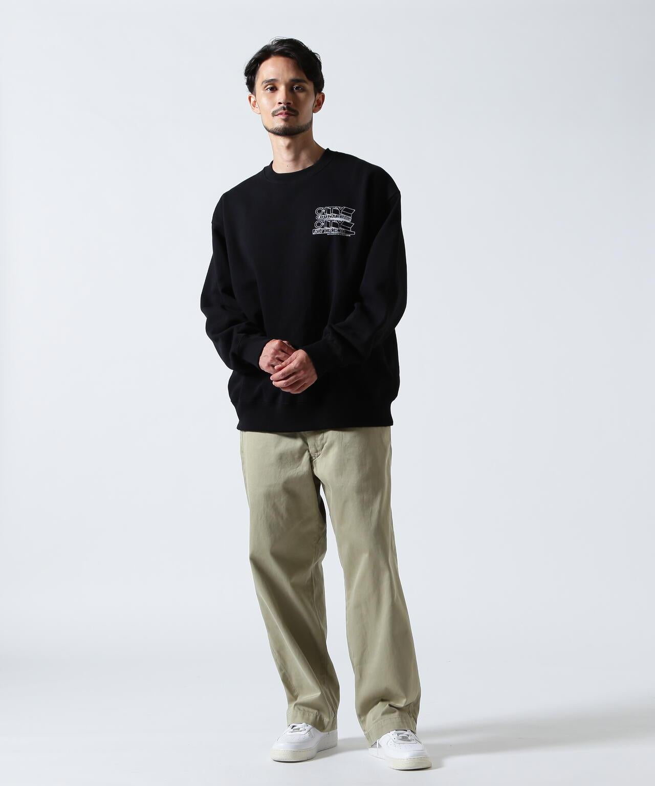 AVIREX × CITY COUNTRY CITY SIGNATURE CREW SWEAT 圓領衛衣