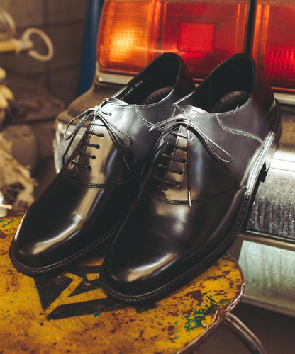 The Kenford Fineshoes ケンフォード ファインシューズ 男士黑色 MENS CLASSIC SADDLE 皮鞋