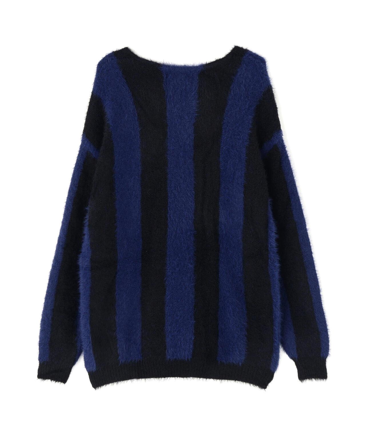 DankeSchon SHAGGY STRIPE CARDIGAN 針織開衫