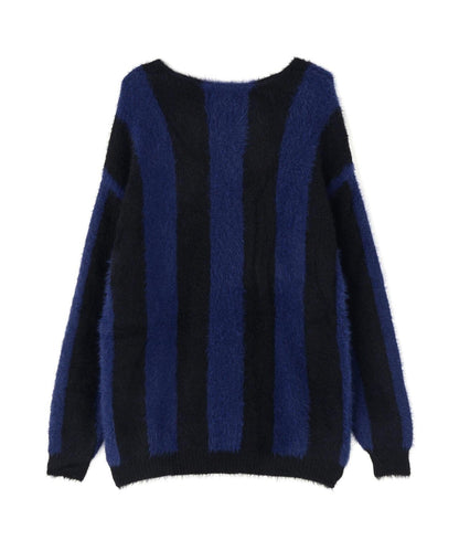 DankeSchon SHAGGY STRIPE CARDIGAN 針織開衫