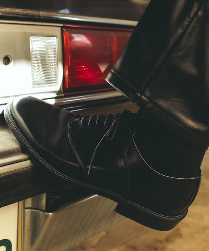 The Kenford Fineshoes ケンフォード ファインシューズ 男士黑色 MENS CLASSIC SADDLE 皮鞋