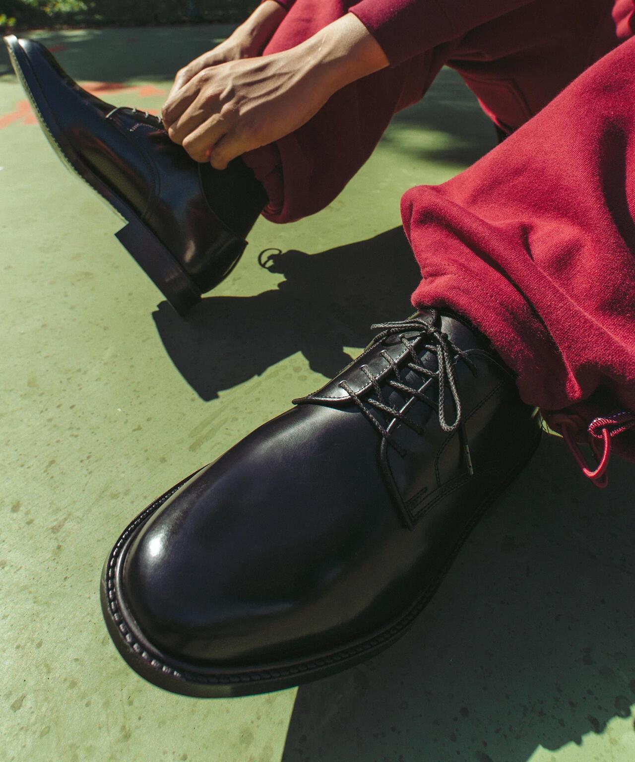 The Kenford Fineshoes MENS CLASSIC PLAIN TOE 黑色 男士皮鞋