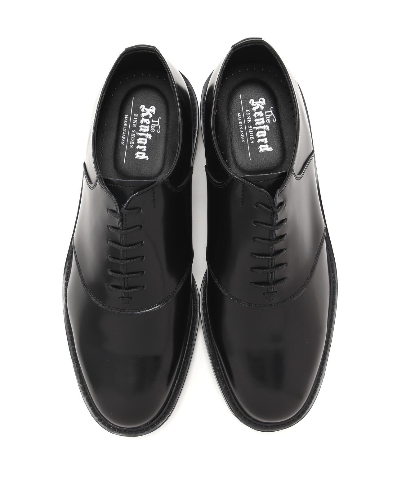 The Kenford Fineshoes ケンフォード ファインシューズ 男士黑色 MENS CLASSIC SADDLE 皮鞋