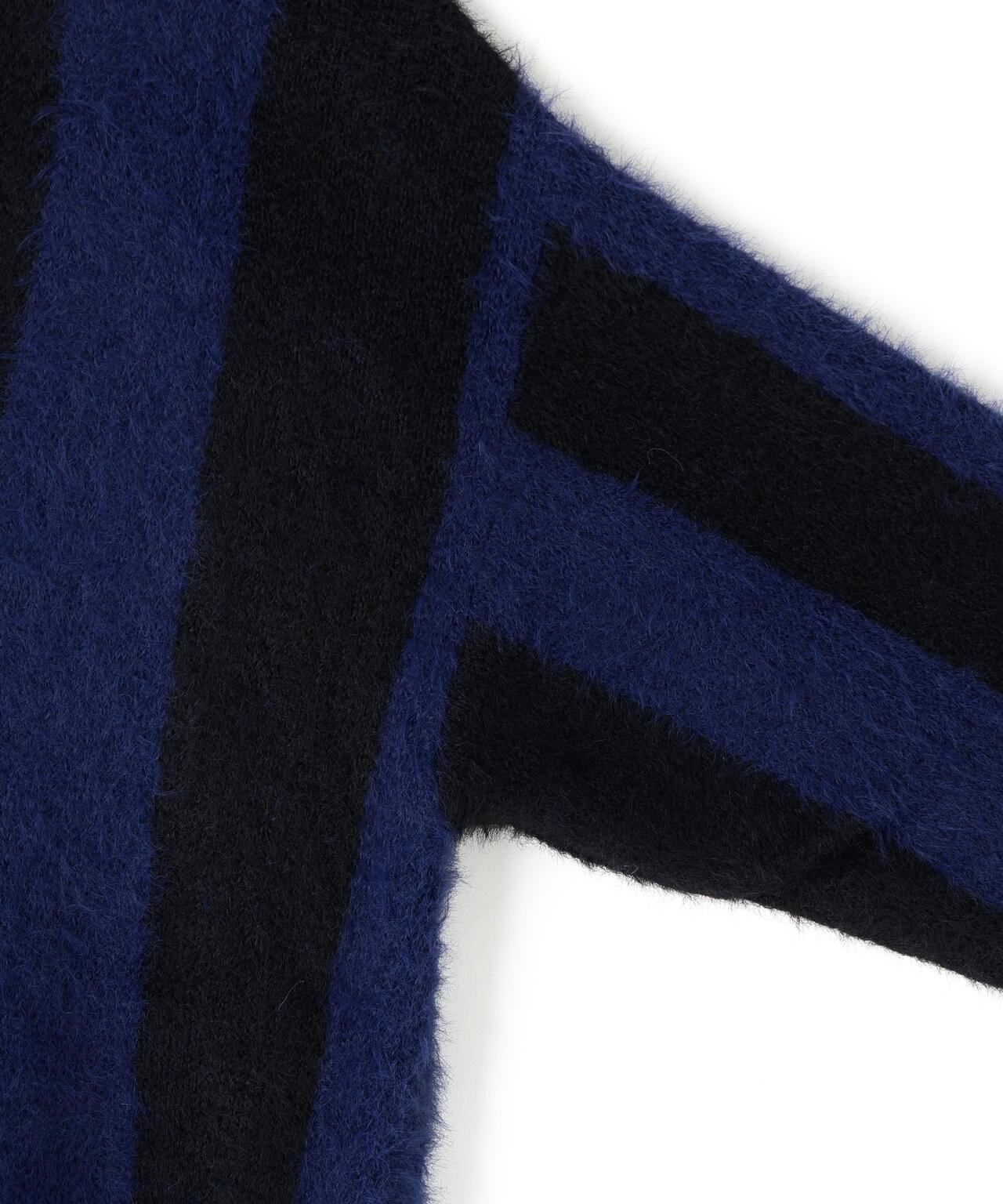 DankeSchon SHAGGY STRIPE CARDIGAN 針織開衫