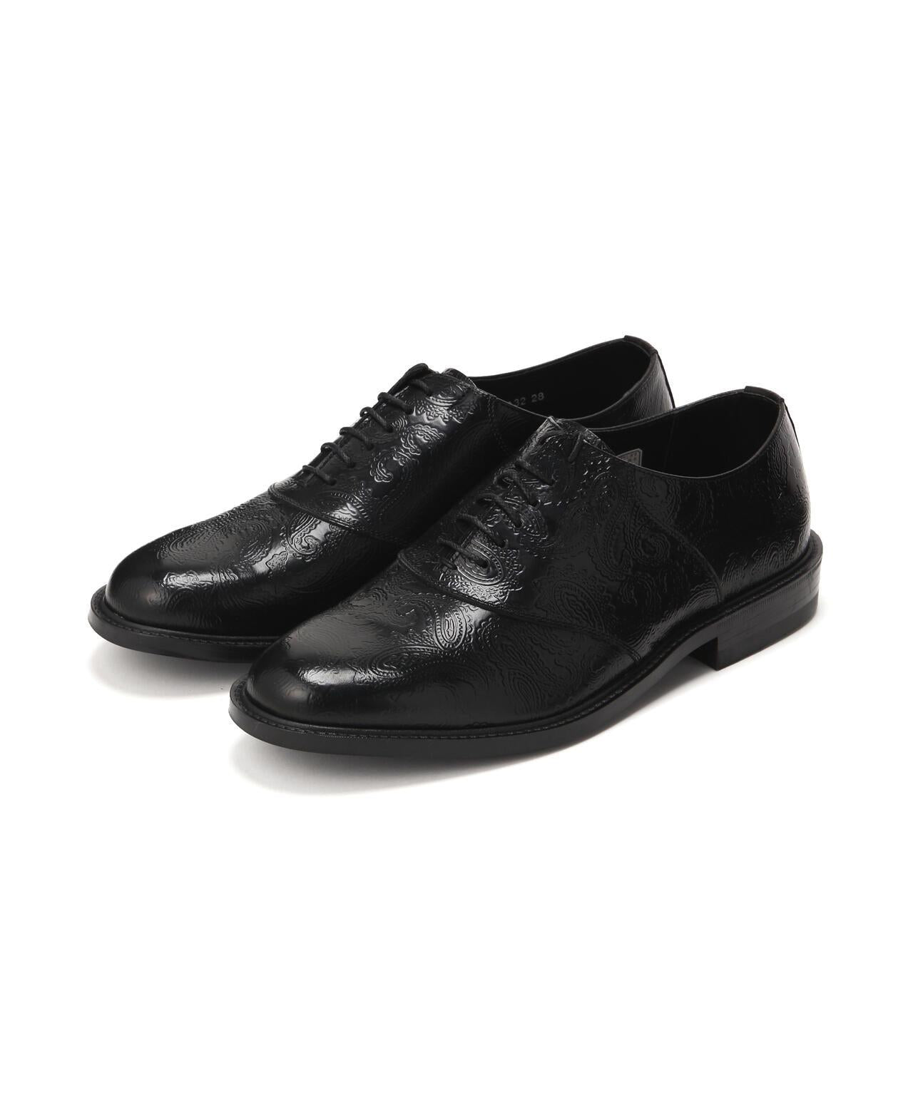 男士CLASSIC SADDLE設計 BLACK PAISLEY圖案 鞋