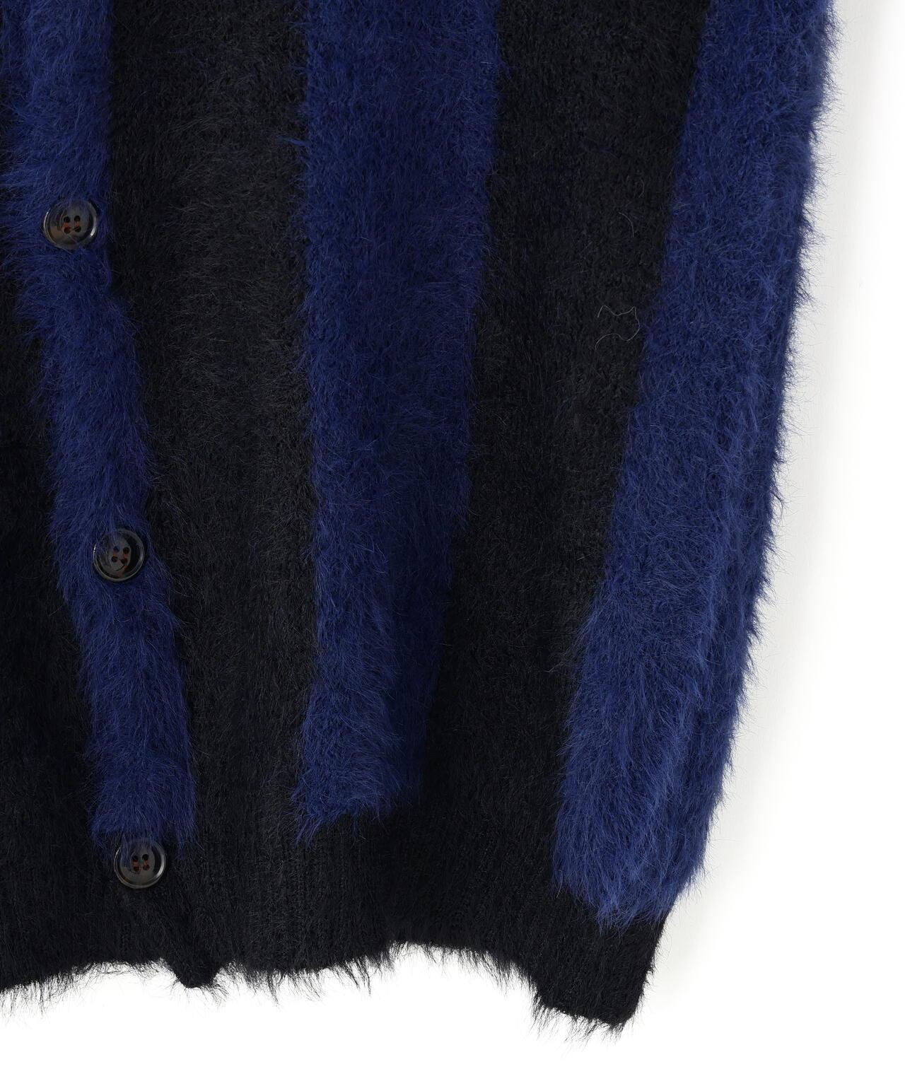 DankeSchon SHAGGY STRIPE CARDIGAN 針織開衫