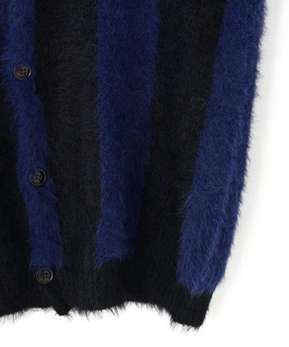 DankeSchon SHAGGY STRIPE CARDIGAN 針織開衫