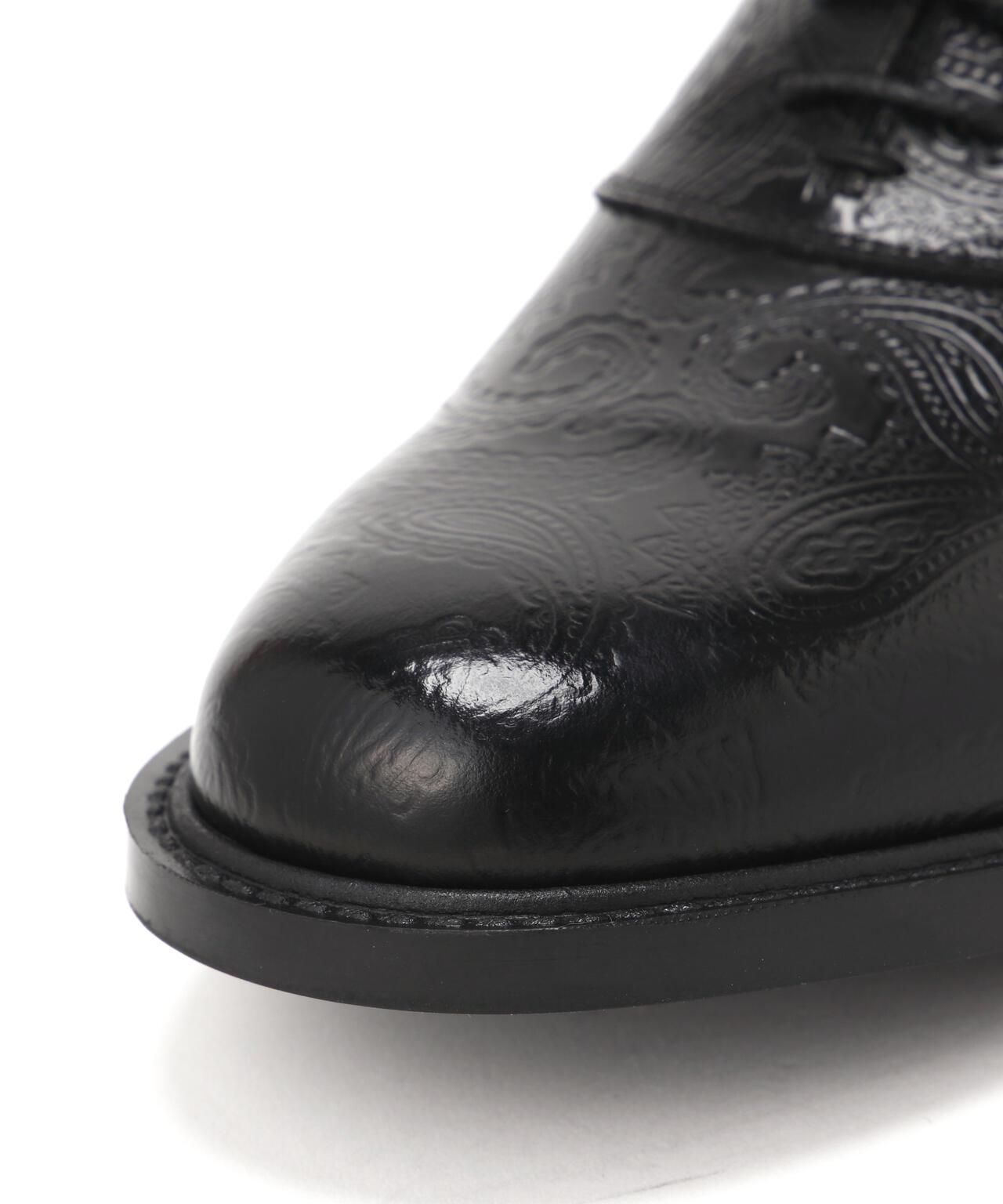 男士CLASSIC SADDLE設計 BLACK PAISLEY圖案 鞋