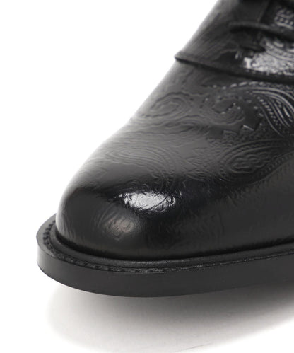 男士CLASSIC SADDLE設計 BLACK PAISLEY圖案 鞋