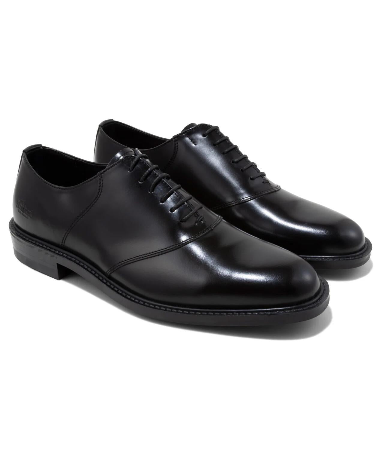 The Kenford Fineshoes ケンフォード ファインシューズ 男士黑色 MENS CLASSIC SADDLE 皮鞋