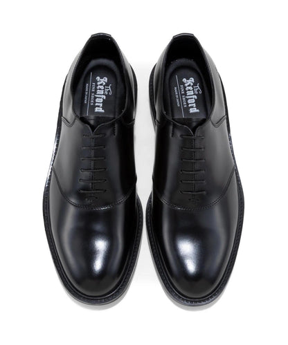 The Kenford Fineshoes ケンフォード ファインシューズ 男士黑色 MENS CLASSIC SADDLE 皮鞋