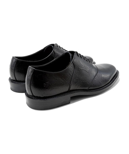 男士CLASSIC SADDLE設計 BLACK PAISLEY圖案 鞋