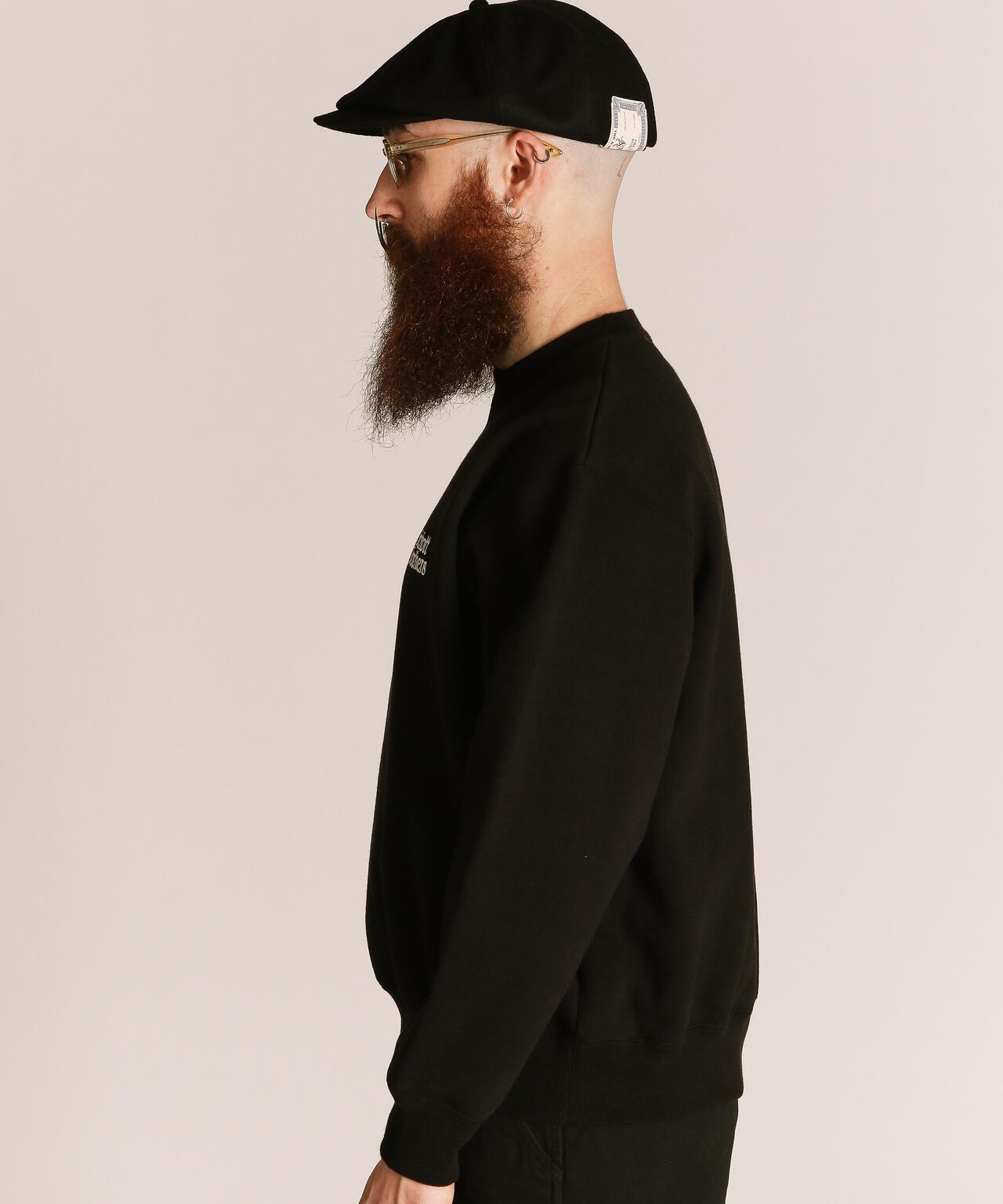 B.S. CREW SWEAT 黑羊圖案圓領衛衣