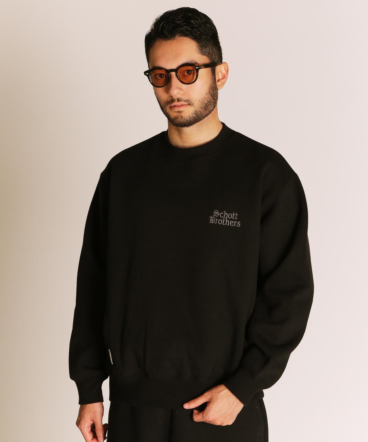 B.S. CREW SWEAT 黑羊圖案圓領衛衣