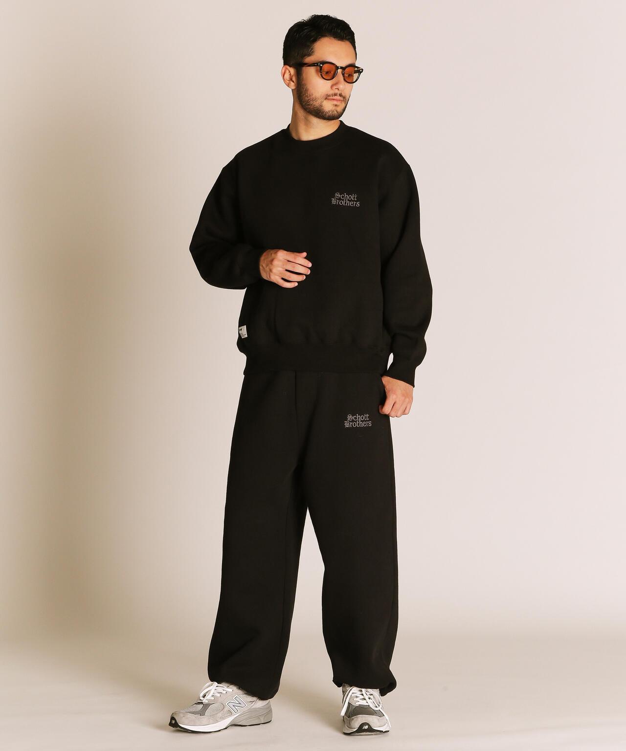 B.S. CREW SWEAT 黑羊圖案圓領衛衣