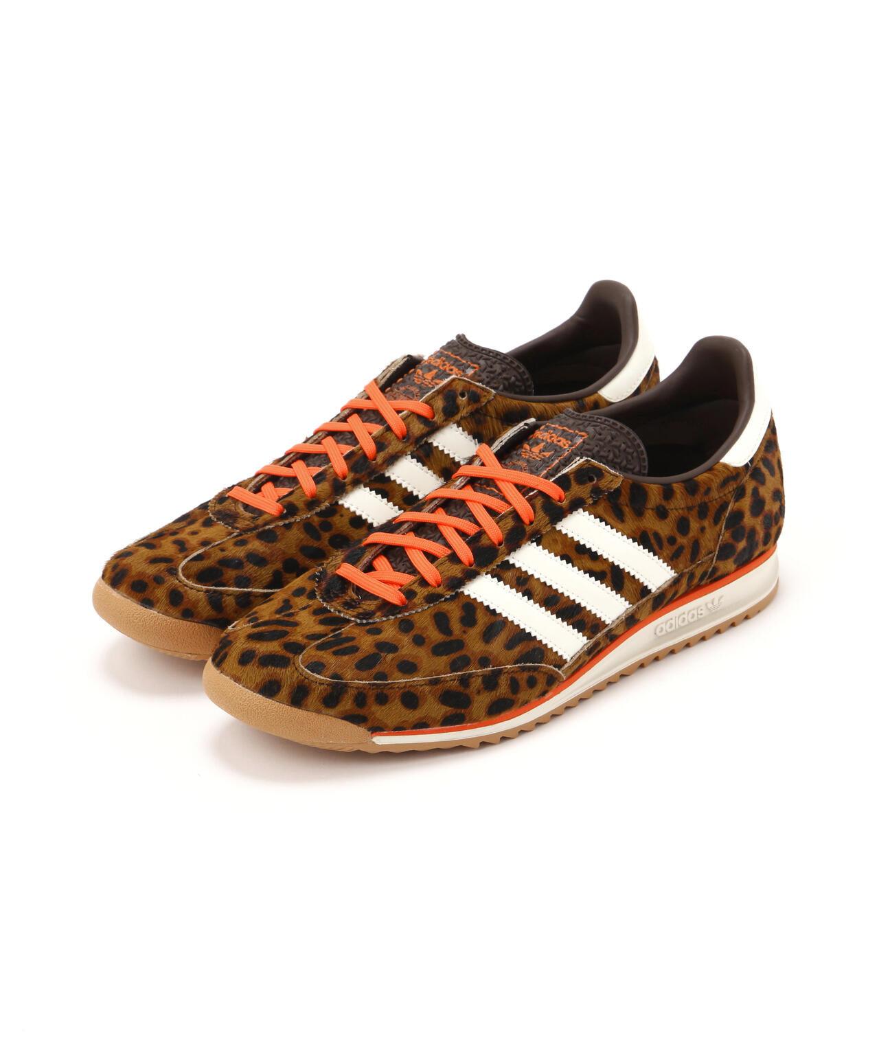 adidas originals SL 72 OG 豹紋運動鞋