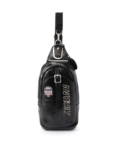 VARSITY LEATHER ONE SHOULDER BAG 單肩包 AVX5629