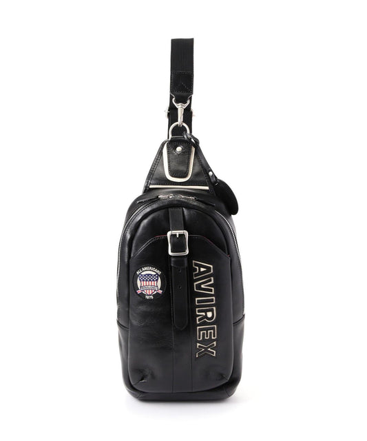 VARSITY LEATHER ONE SHOULDER BAG 單肩包 AVX5629