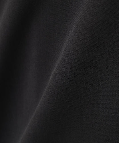 <BLACK LABEL> 簡約雙層織物女襯衫