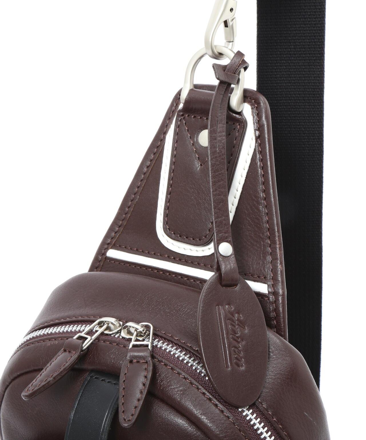VARSITY LEATHER ONE SHOULDER BAG 單肩包 AVX5629