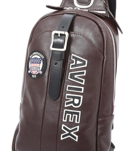 VARSITY LEATHER ONE SHOULDER BAG 單肩包 AVX5629
