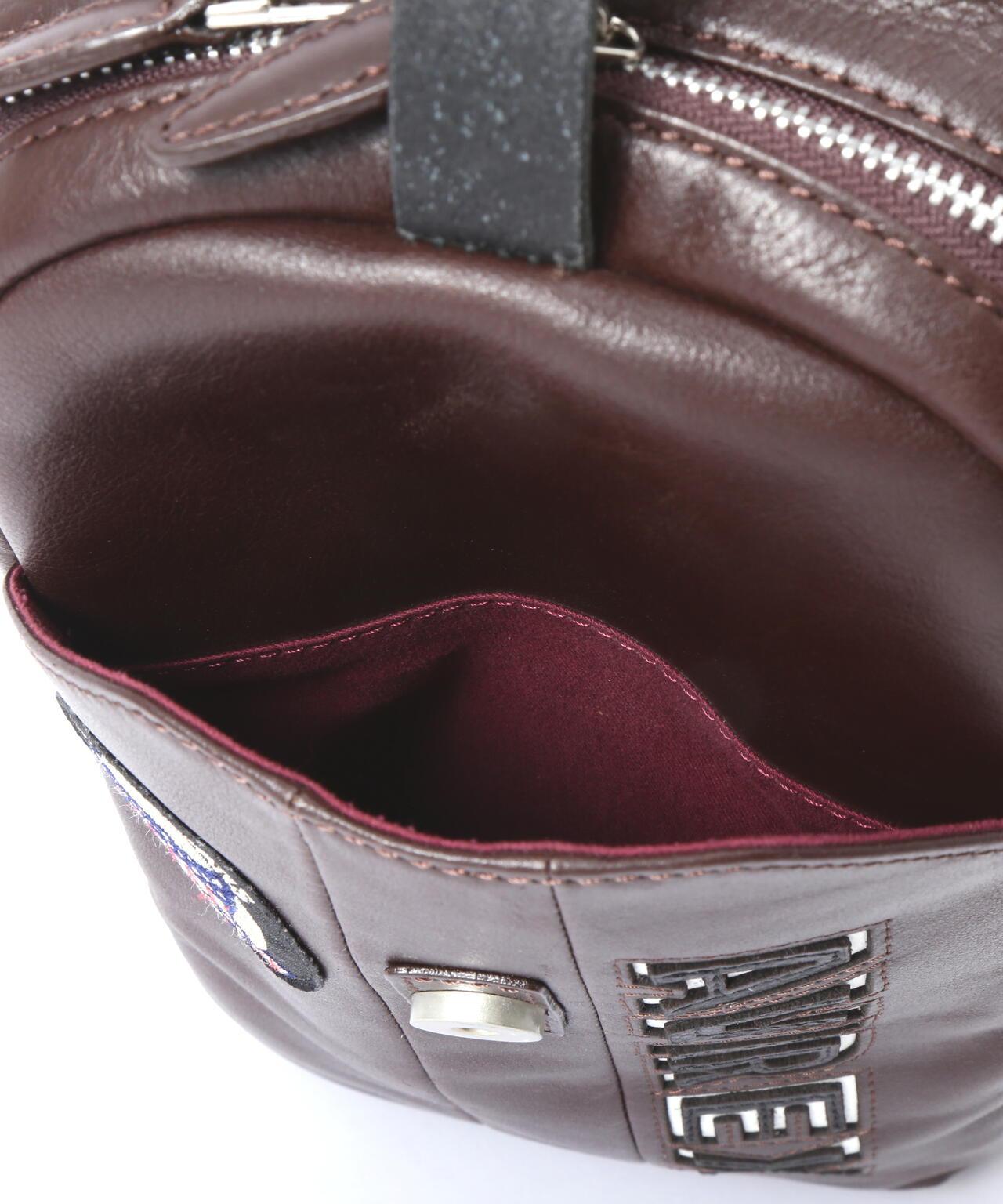 VARSITY LEATHER ONE SHOULDER BAG 單肩包 AVX5629