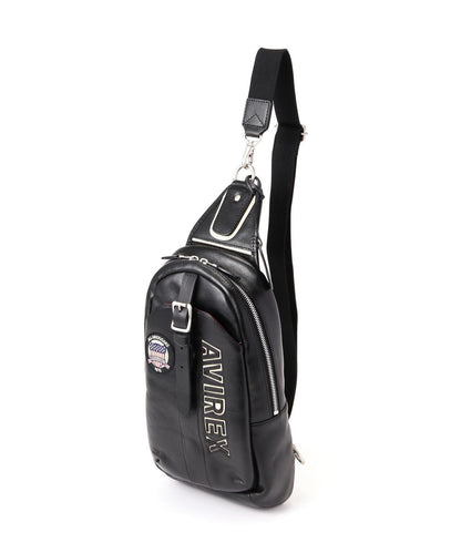 VARSITY LEATHER ONE SHOULDER BAG 單肩包 AVX5629