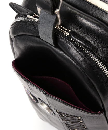 VARSITY LEATHER ONE SHOULDER BAG 單肩包 AVX5629