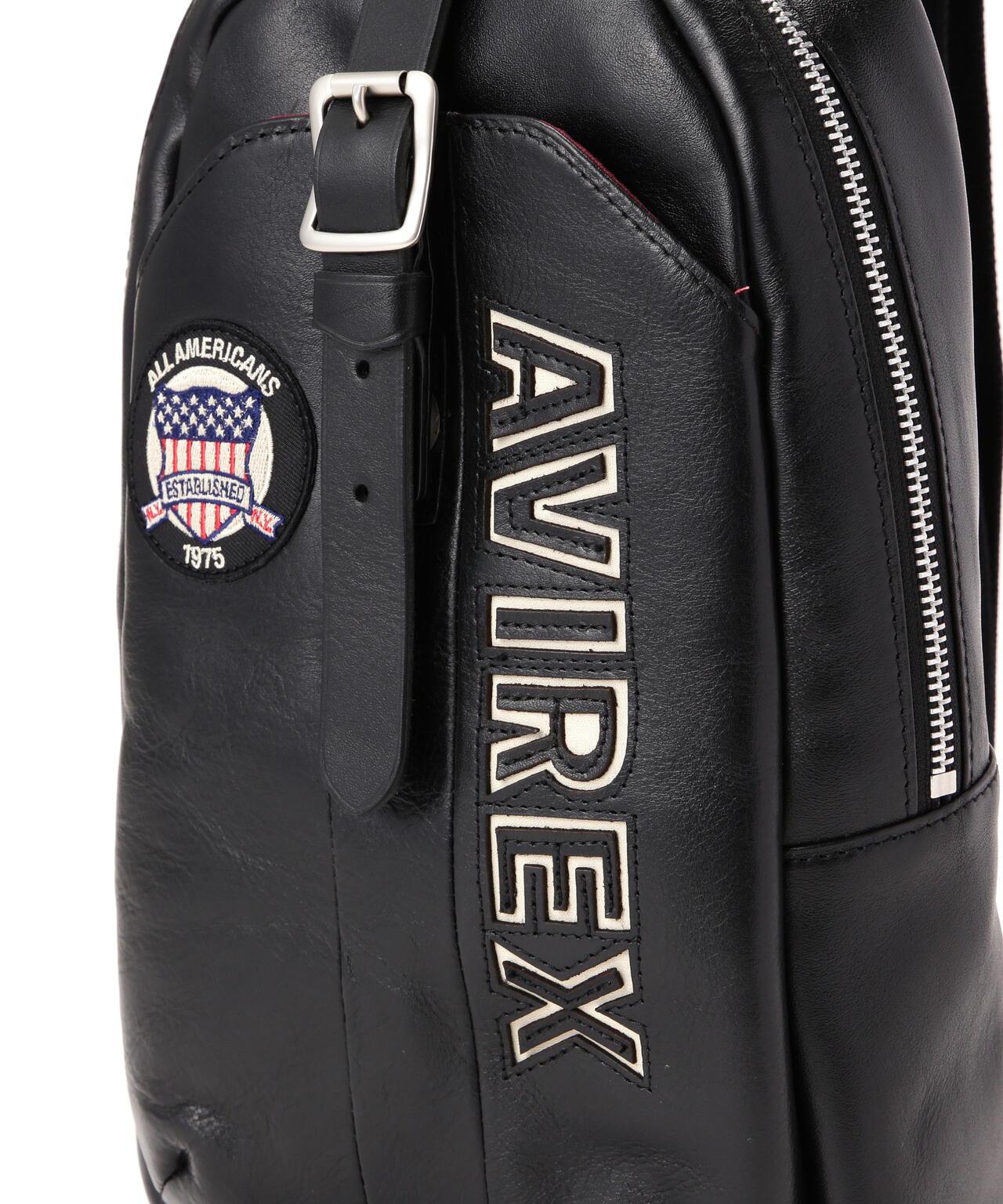 VARSITY LEATHER ONE SHOULDER BAG 單肩包 AVX5629