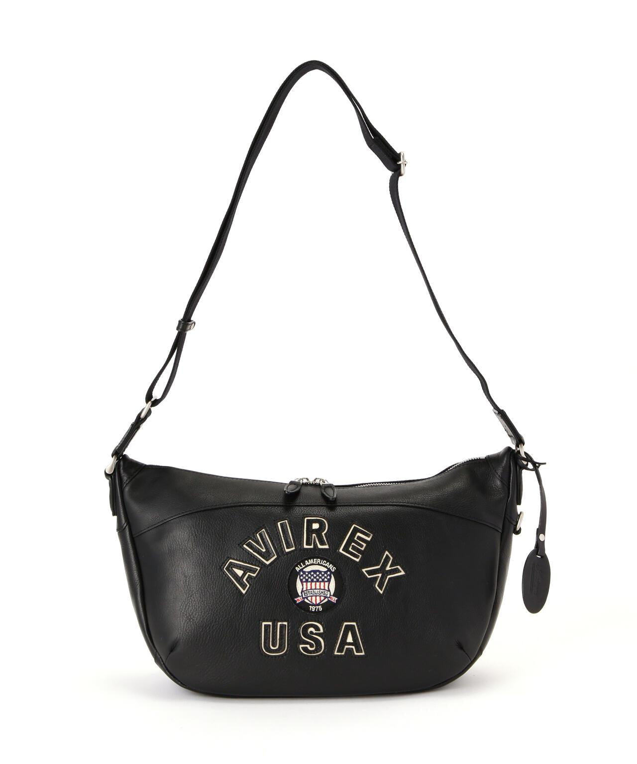 VARSITY LEATHER 皮質hobo包 AVX5650