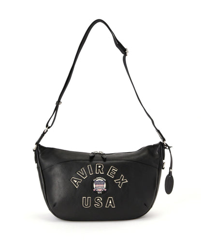 VARSITY LEATHER 皮質hobo包 AVX5650