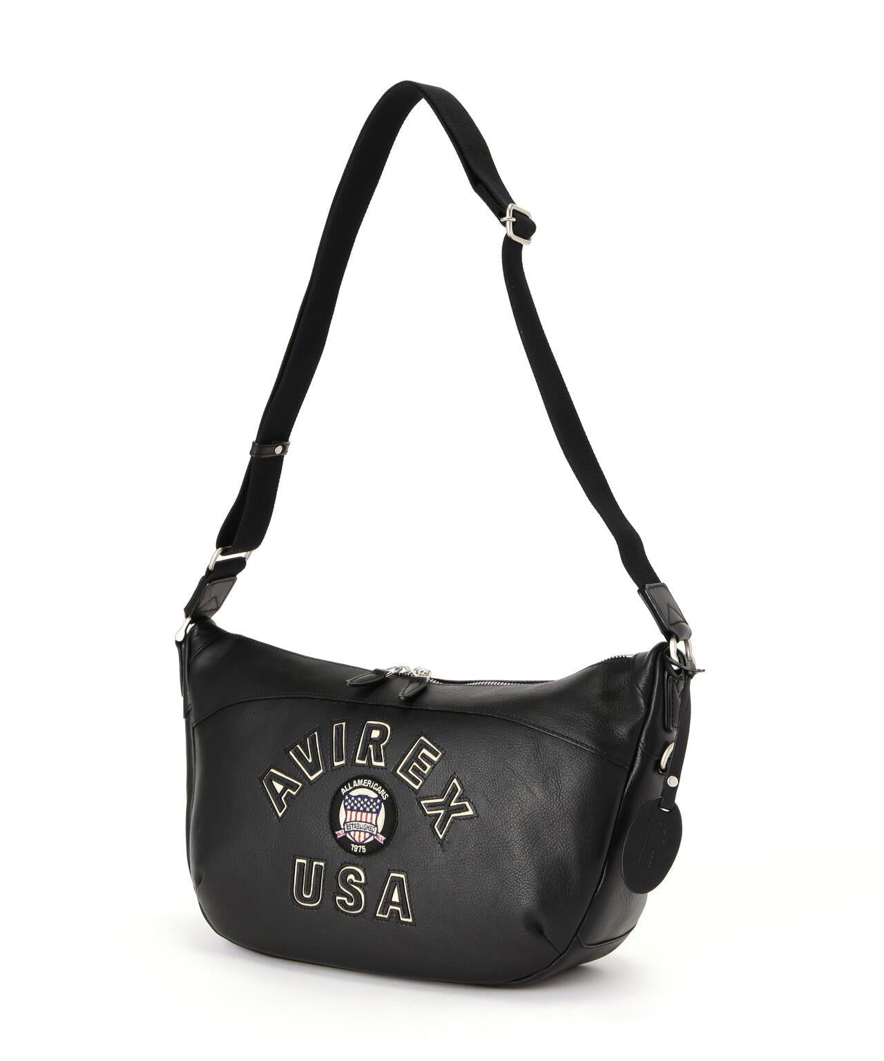 VARSITY LEATHER 皮質hobo包 AVX5650