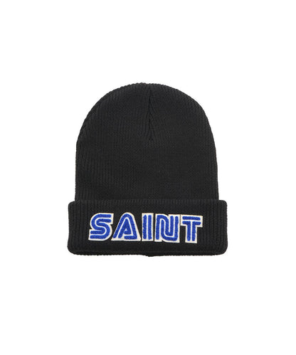 SAINT MICHAEL SG KNIT CAP SAINT SEGA 黑色針織帽